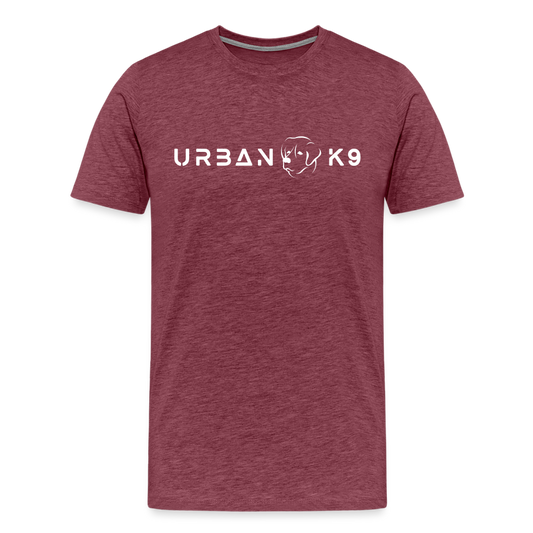 URBAN K9 Men’s Premium T-Shirt - heather burgundy